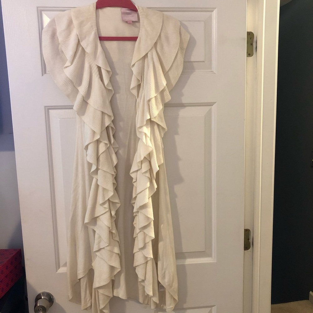 Romeo and Juliet Couture Ruffle Sweater